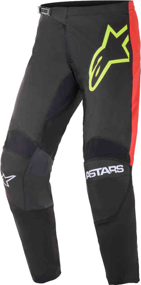 بنطال موتوكروس ثلاثي السوائل من Alpinestars باللون الأسود والأحمر