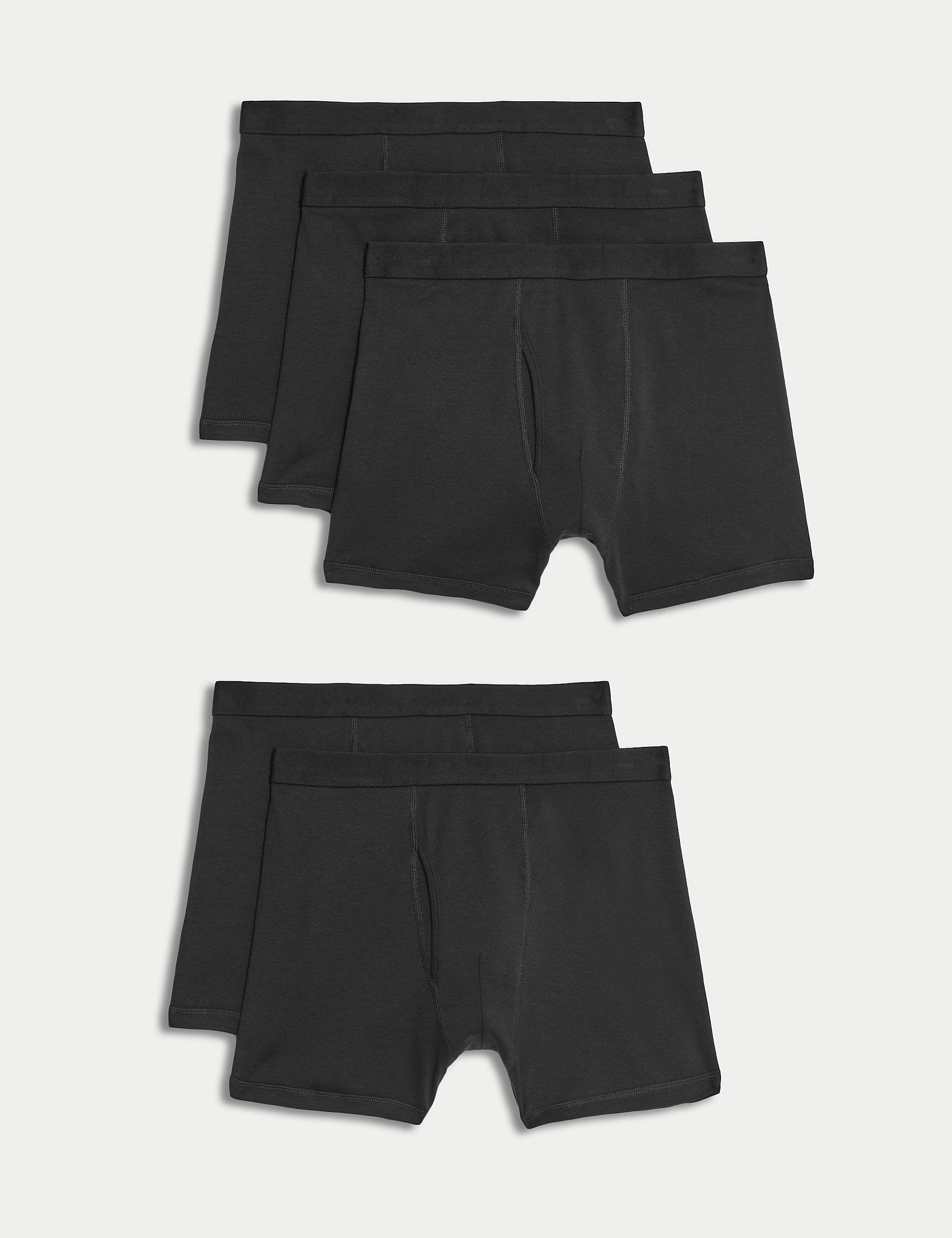 5 pcs. Marks & Spencer Cool & Fresh pure cotton swimsuit, black