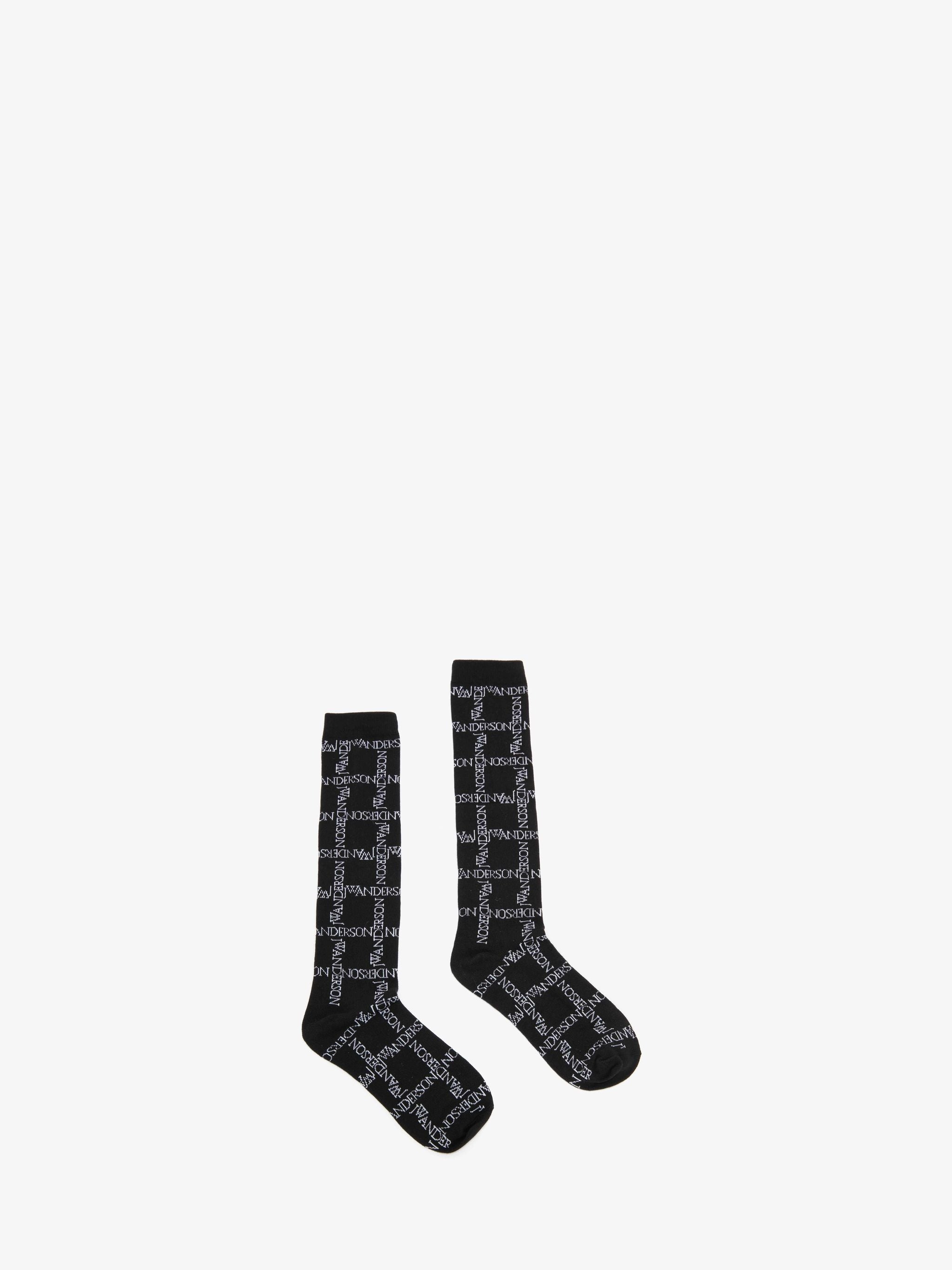 JW Anderson Logo Long Socks