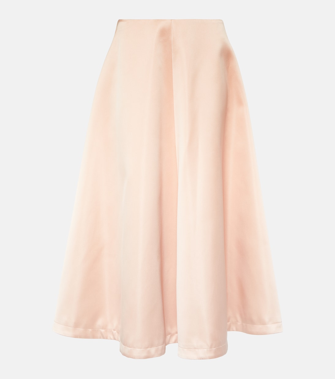 Varda Altuzarra satin midi skirt, multicolor