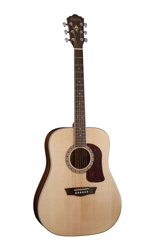 Washburn D10S Heritage 10 Series Dreadnought Acoustic Guitar. Natural Item ID: HD10S-O-U