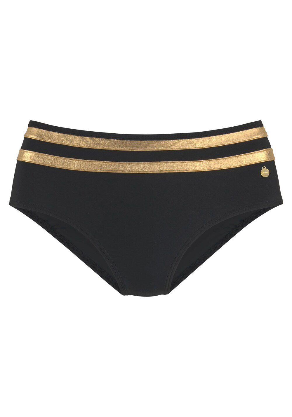 Lascana bikini bottom, black