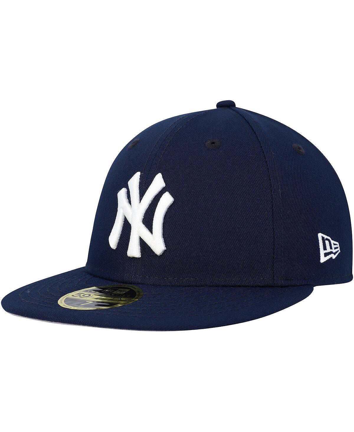 Men's Navy New York Yankees Oceanside Low Profile 59FIFTY New Era Fitted Hat