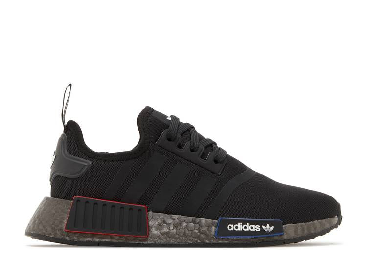 Adidas NMD_R1 REFINED BIG KID 'BLACK GRAY' sneakers, black