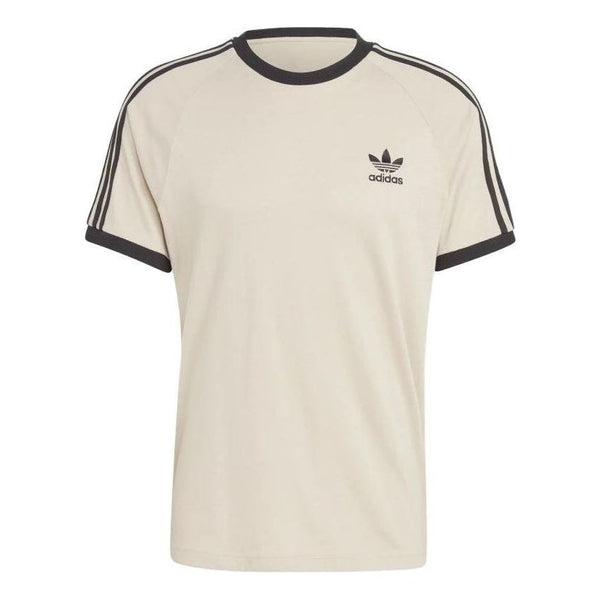 تي شيرت adidas originals Adicolor Classics 3-Stripes T-Shirt "Wonder Beige"، بيج