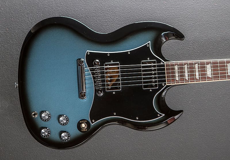 جيتار كهربائي Gibson USA SG Standard Blue - Pelham Blue Burst