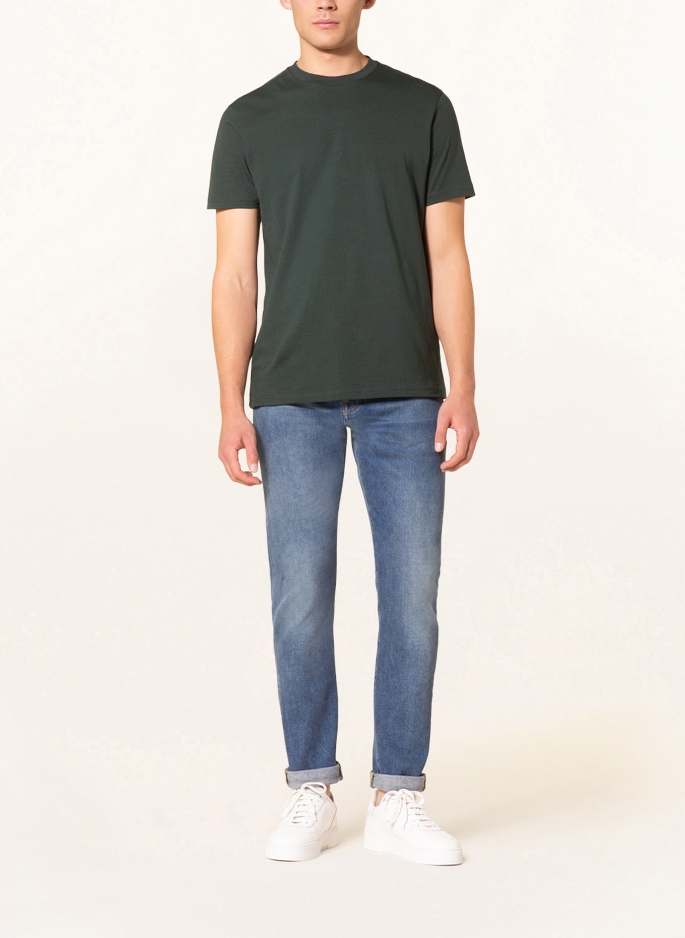 T-shirt RAGMAN Regular Fit, dark green