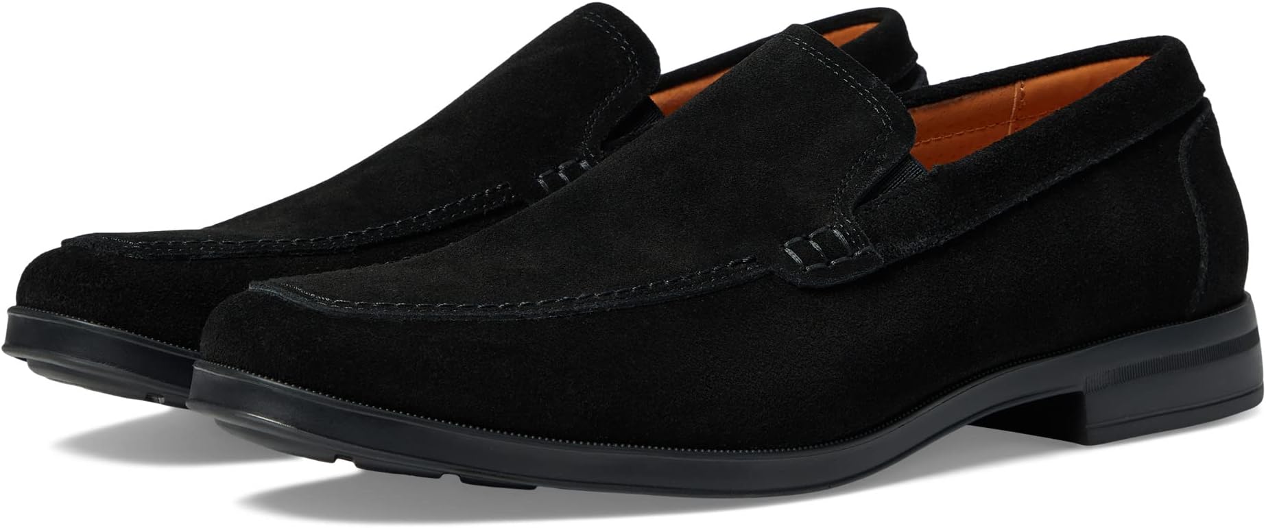 Pelton Moc Toe Slip-On Stacy Adams Loafers, black