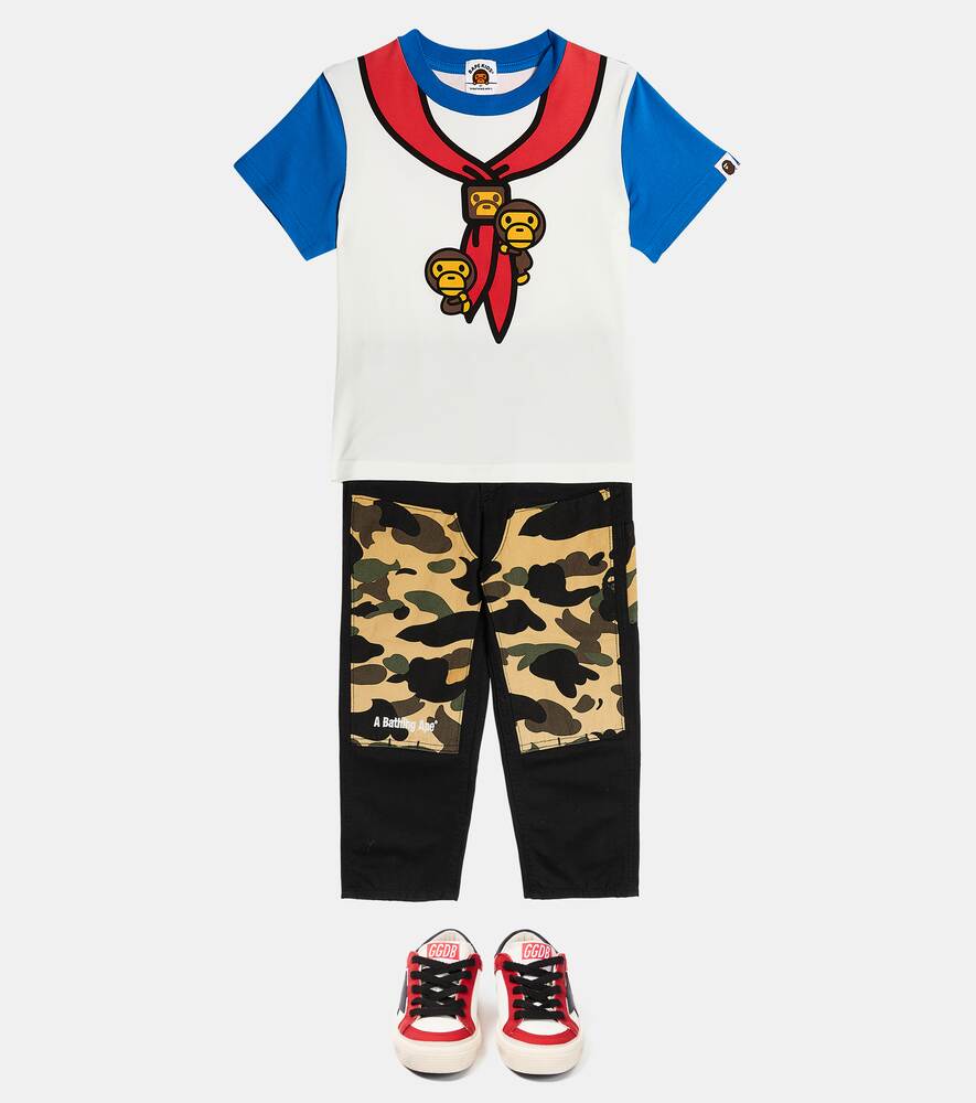 Baby Milo BAPE Cotton Blend T-Shirt, Multicolor