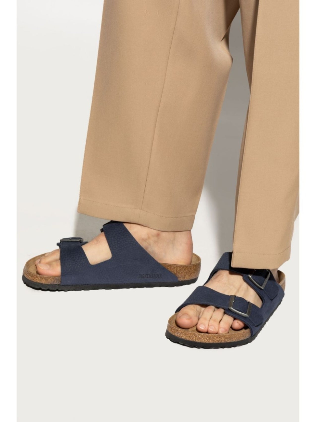 Birkenstock Arizona Suede Sandals Blue