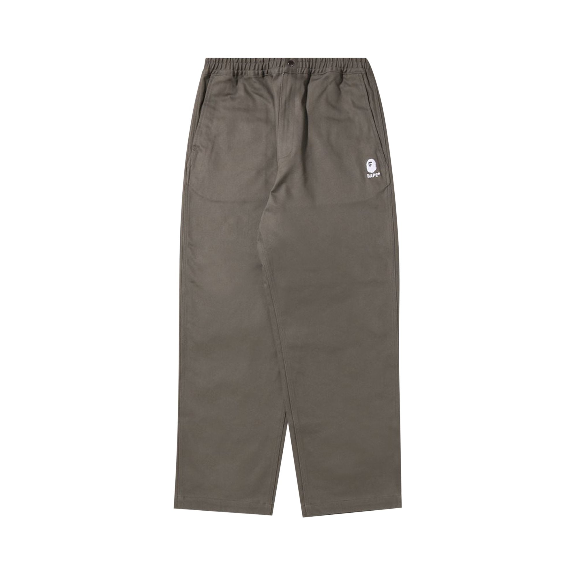 BAPE Loose Fit Chinos, Gray