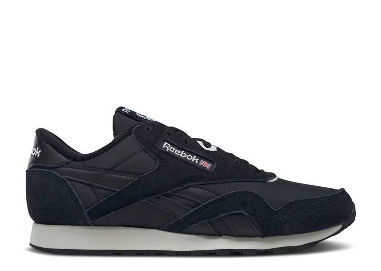 حذاء رياضي Reebok CLASSIC NYLON 'BLACK MORNING FOG' باللون الأسود