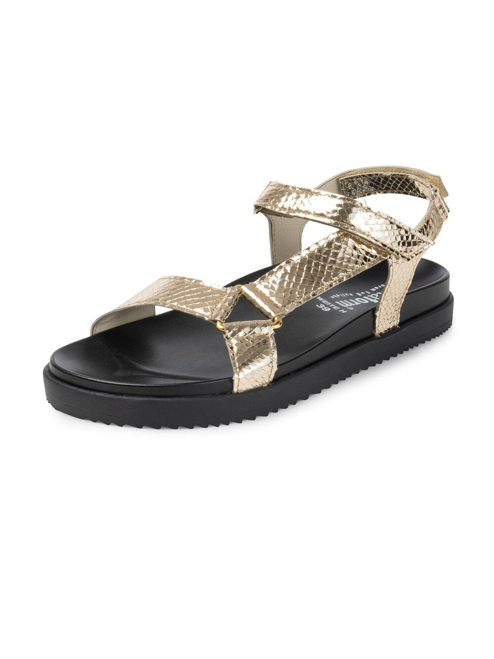 VITAFORM strappy sandals, gold