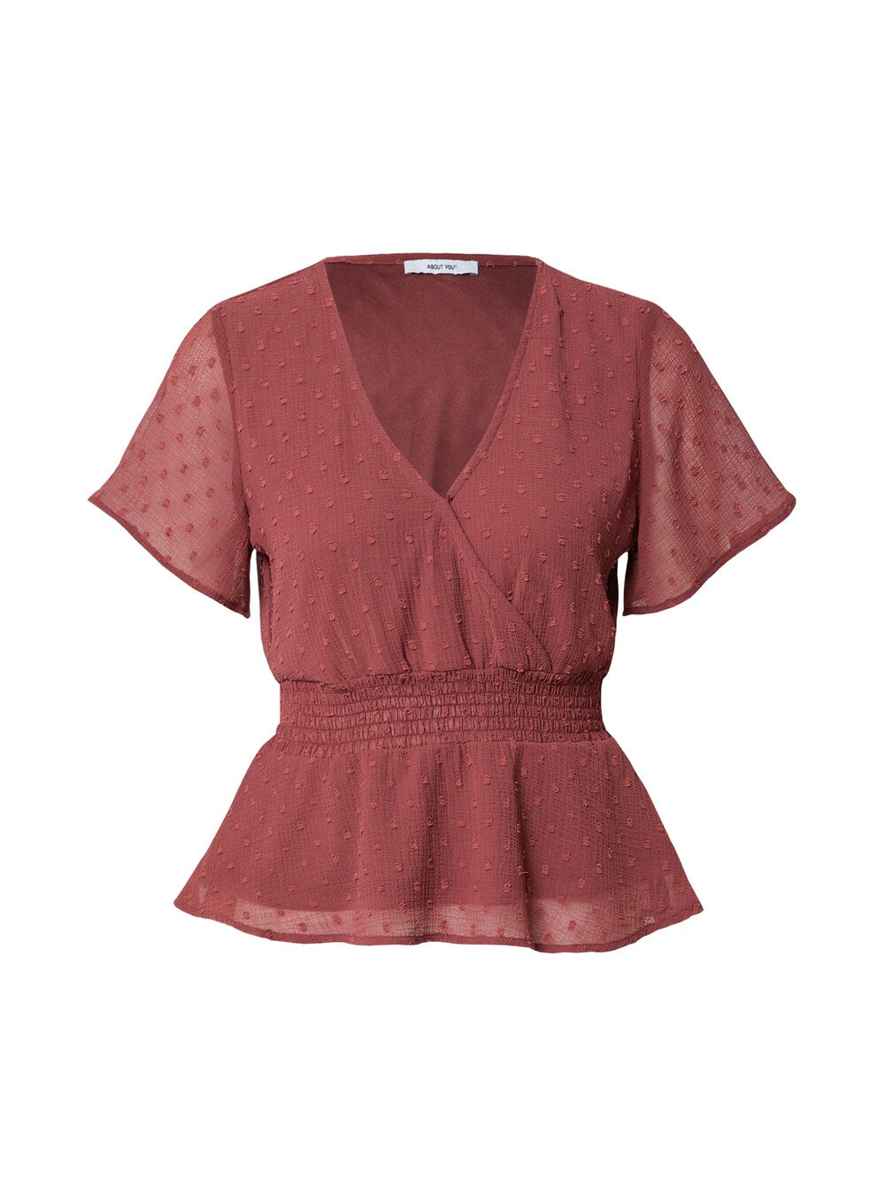 ABOUT YOU Janay blouse, rusty red