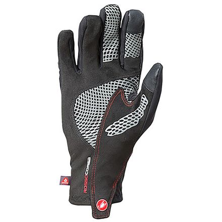 Gloves Spettacolo RoS men's Castelli, black/red