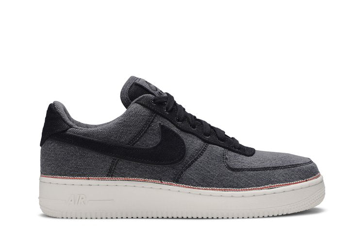 Nike 3x1 x Air Force 1 Low Premium 'Black Denim' Sneakers, black