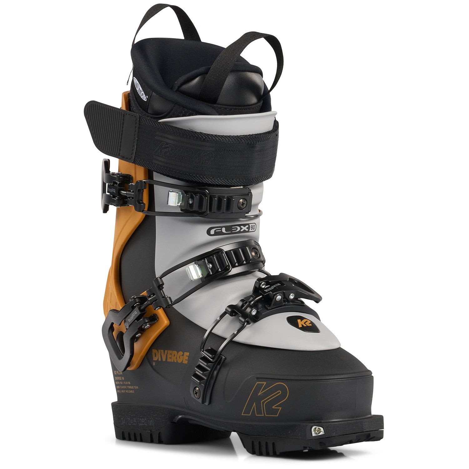 Ski boots K2 FL3X Diverge Alpine Touring, black