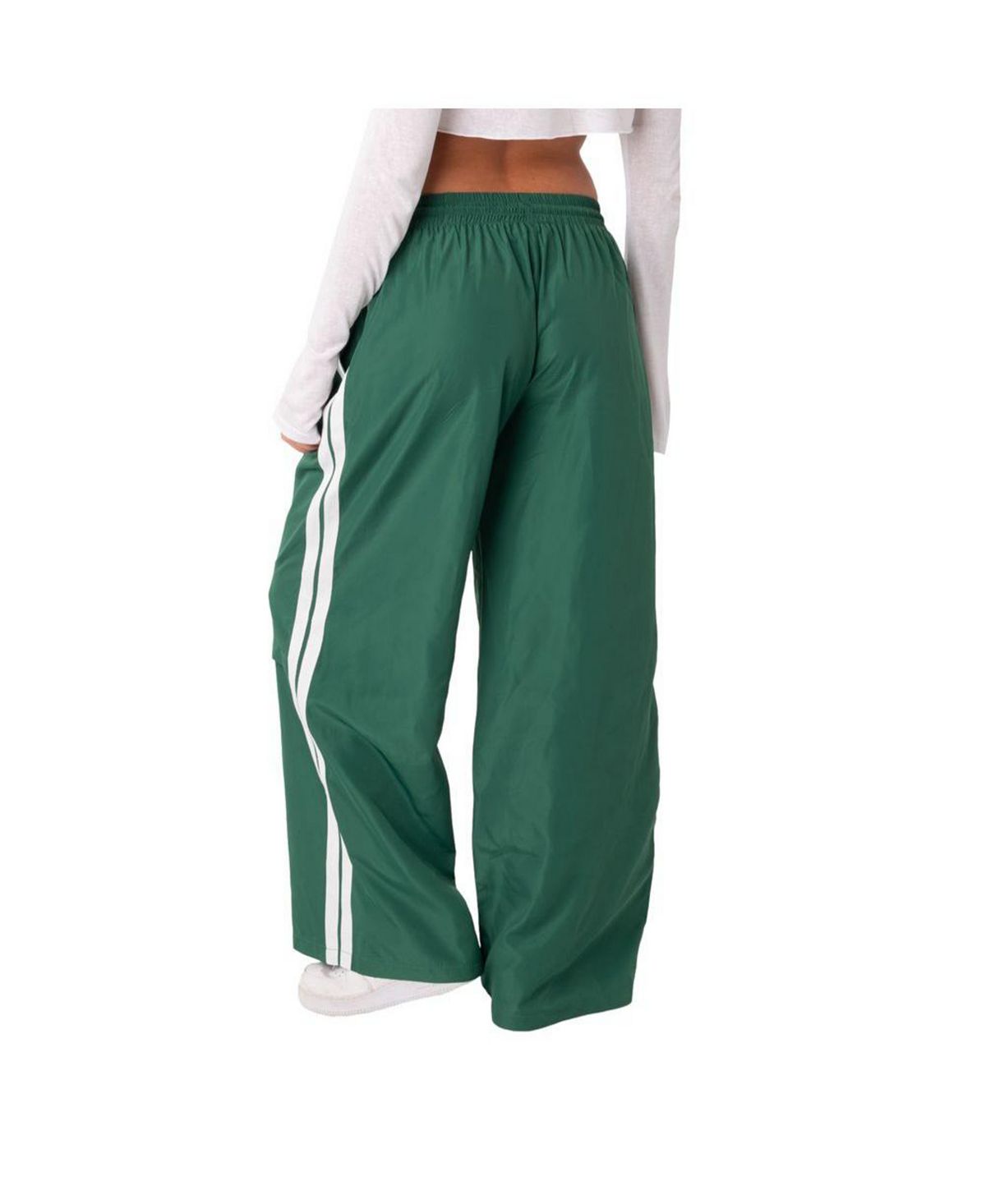 Women's sports pants Fauna Edited, green