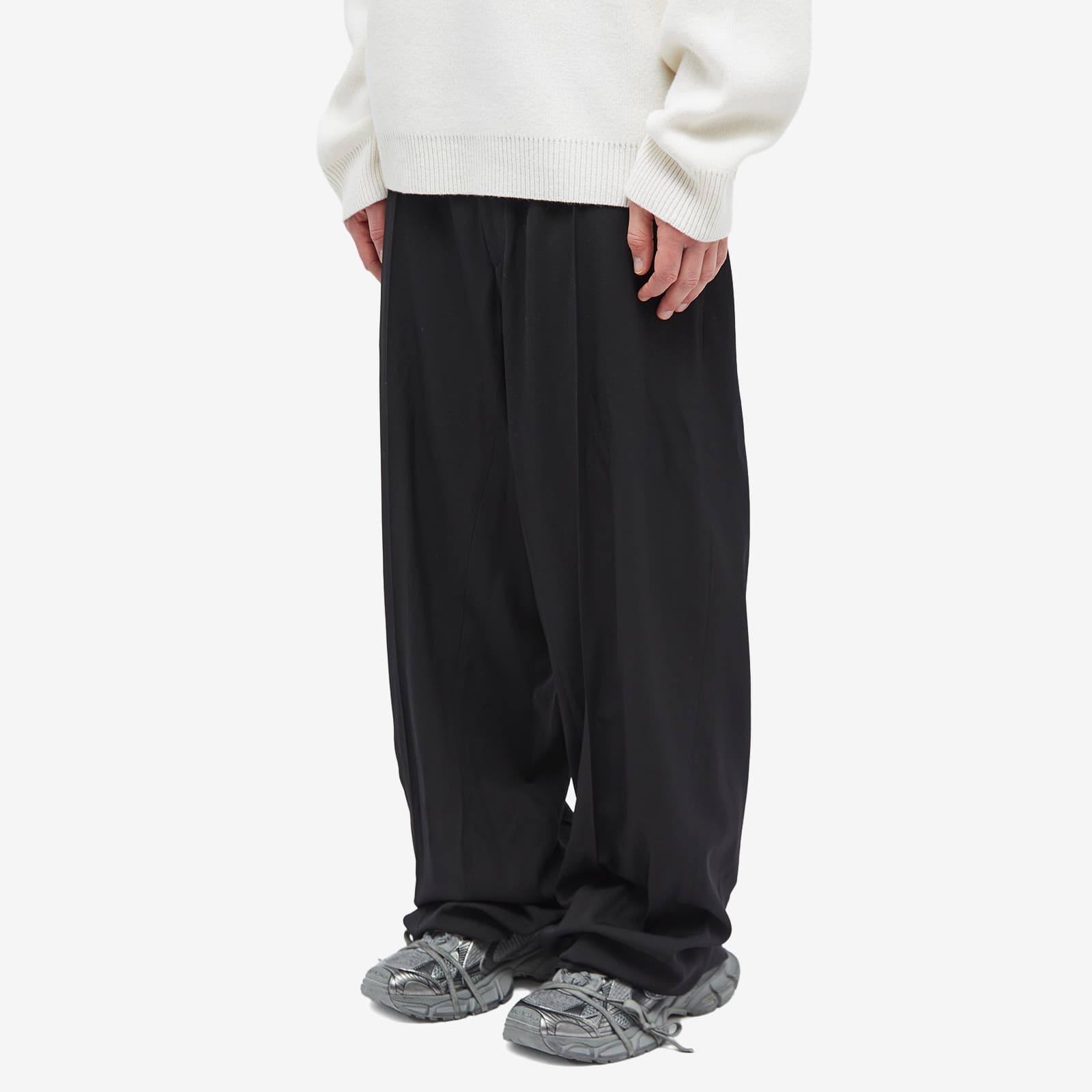 Balenciaga Runway Skater Pants, black