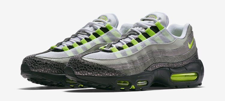 Nike Air Max 95 OG Premium 'Neon Safari' Gray