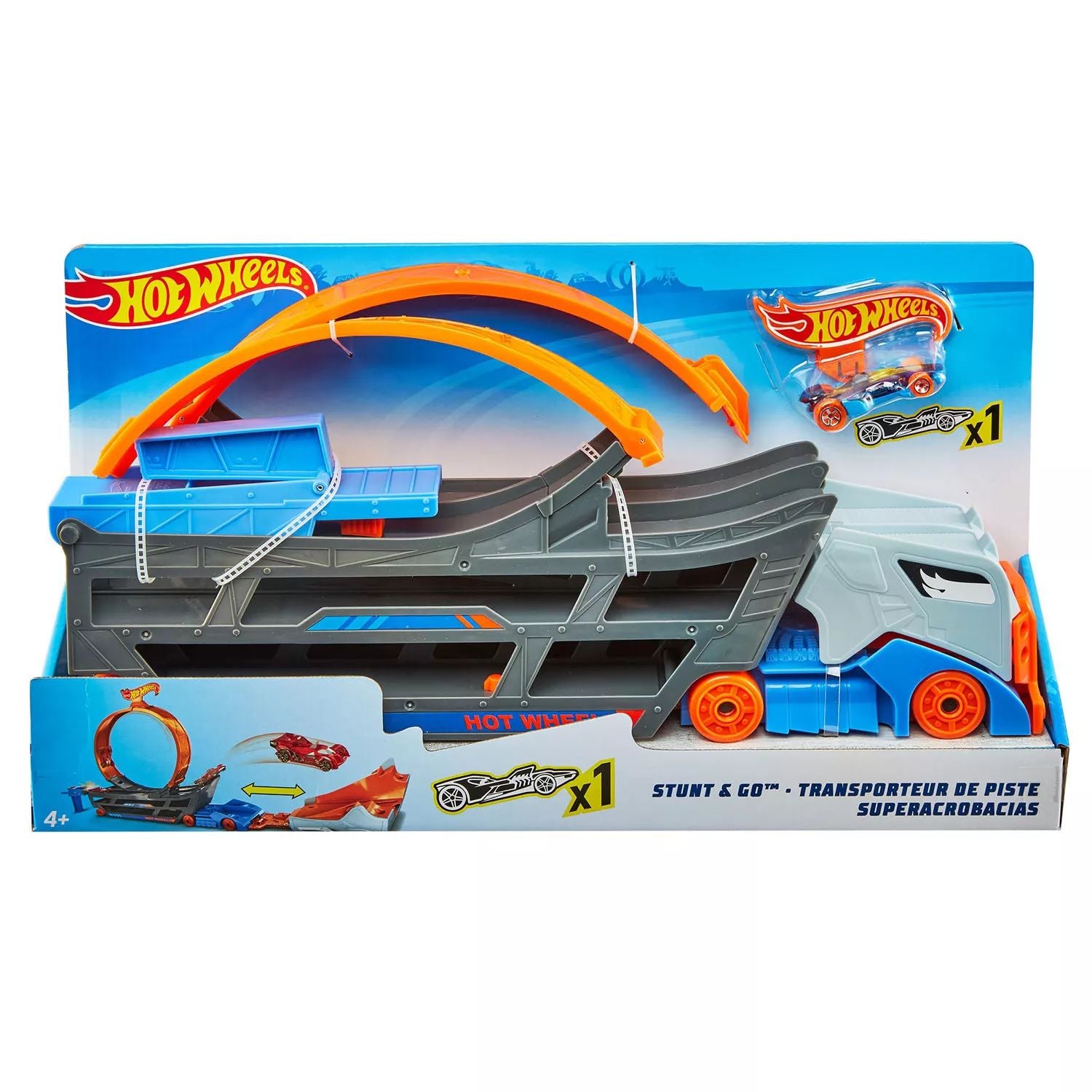 Mattel Hot Wheels Stunt & Go Track Set Mattel