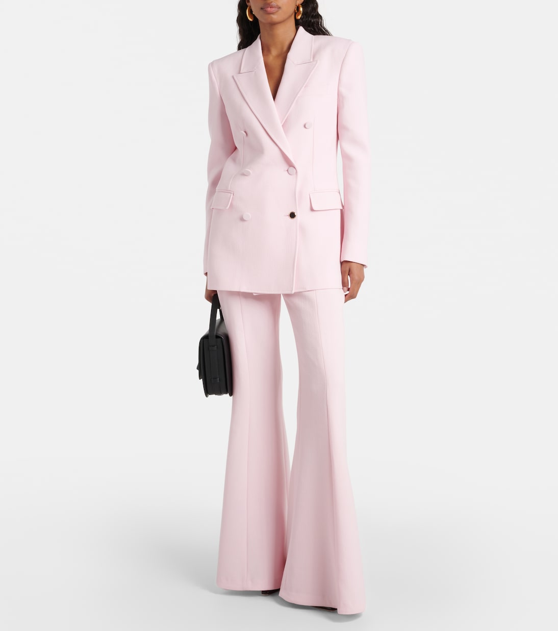 Gabriela Hearst cashmere jacket, pink