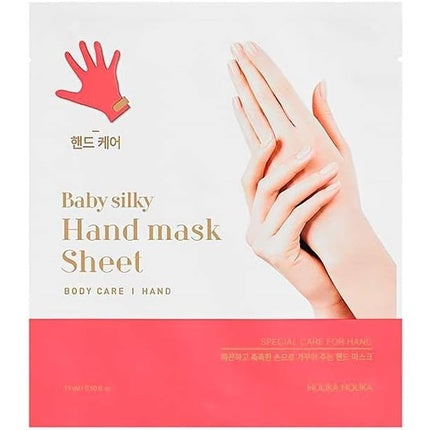 Baby Silky Hand Mask Fabric manicure Hand care, Holika Holika