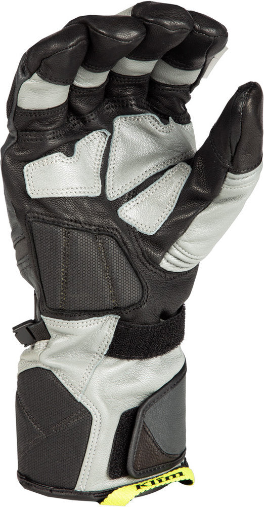 Long motorcycle gloves Badlands GTX Klim, gray