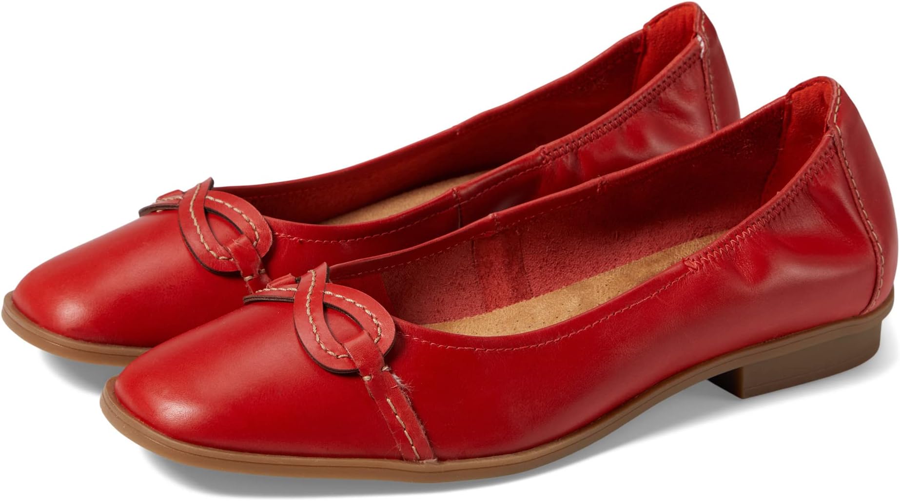 Lyrical Rhyme Clarks Ballet Flats in Grenadine Leather