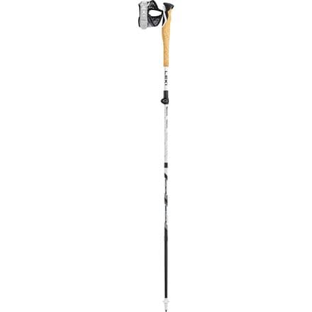 Compact trekking poles Crosstrail Fx Superlite LEKI, white/black