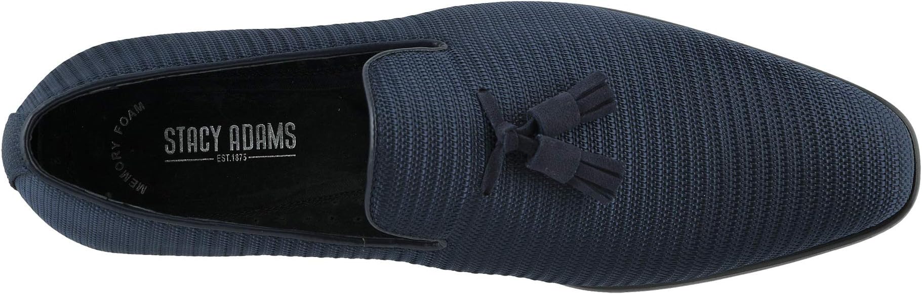 Tazewell Plain Toe Slip-On Stacy Adams Loafers, Navy