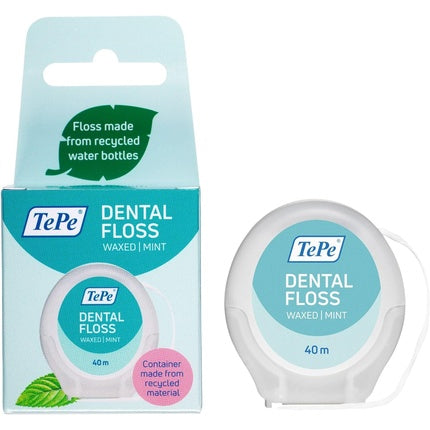 خيط تنظيف الأسنان TePe PFAS Free Dental Floss يحتوي على عدة خيوط لتنظيف المساحات بين الأسنان بلطف وفعالية