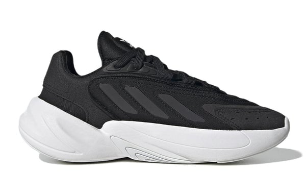 حذاء رياضي (GS) adidas originals Ozelia 'Black White'، أسود