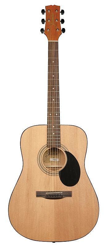 Jasmine S35 Dreadnought Acoustic Guitar. Natural Finish