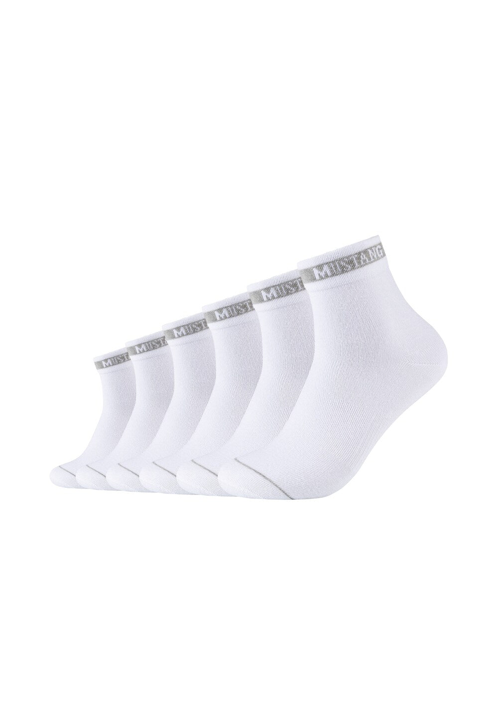 Mustang socks, white