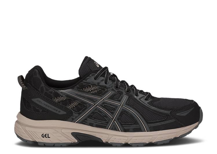 ASICS GEL VENTURE 6 'BLACK TAN' sneakers, black