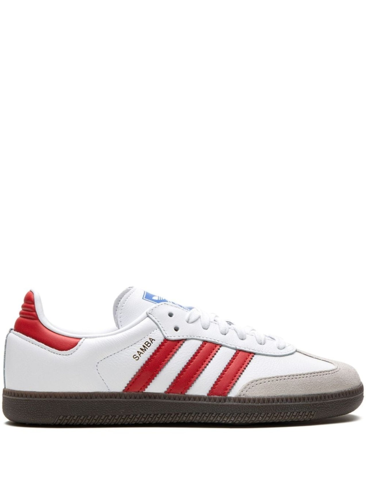 Adidas Samba OG Sneakers, White/Red