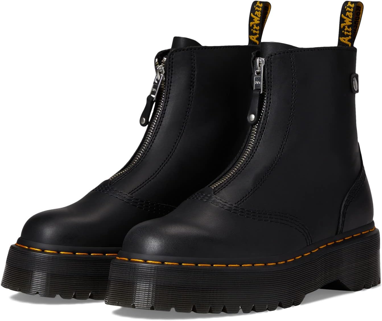 Jetta Sendal Leather Boot Dr. Martens, Black Sendal