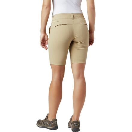 Saturday Trail 10" Long Shorts Women Columbia British Tan