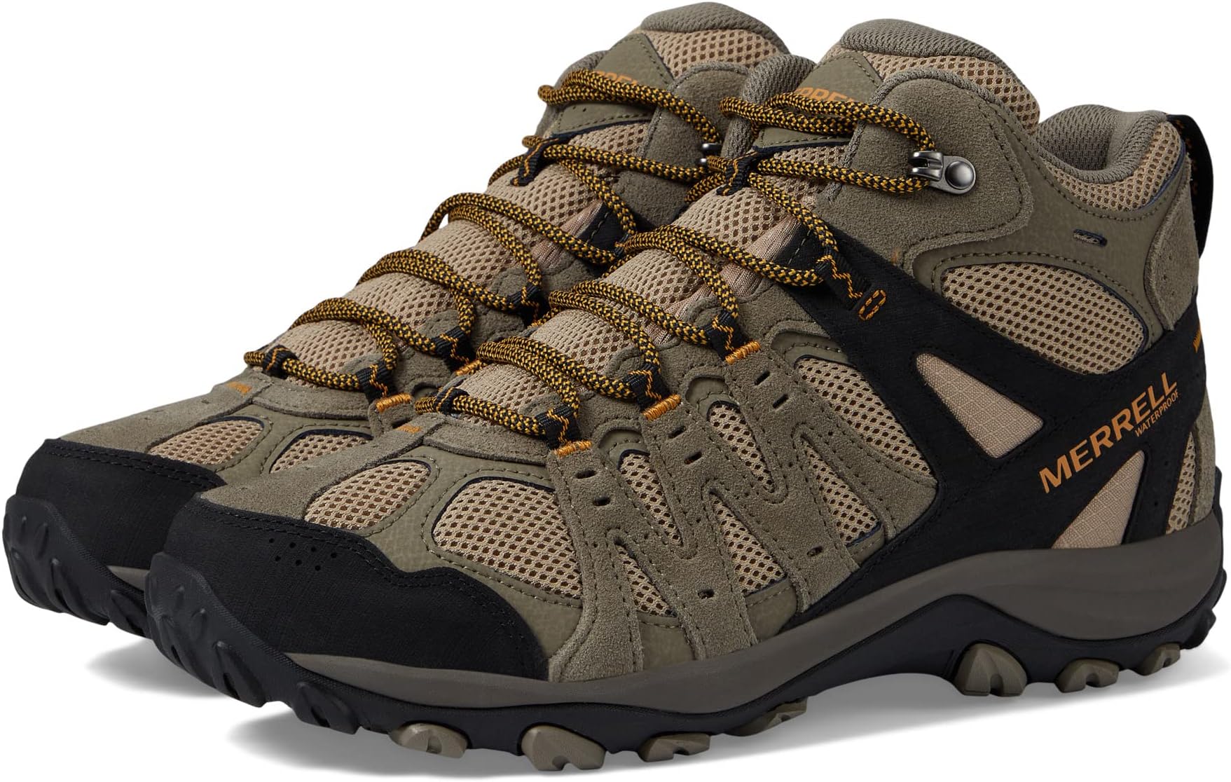 حذاء المشي لمسافات طويلة Accentor 3 Mid Wp Merrell، لون Pecan