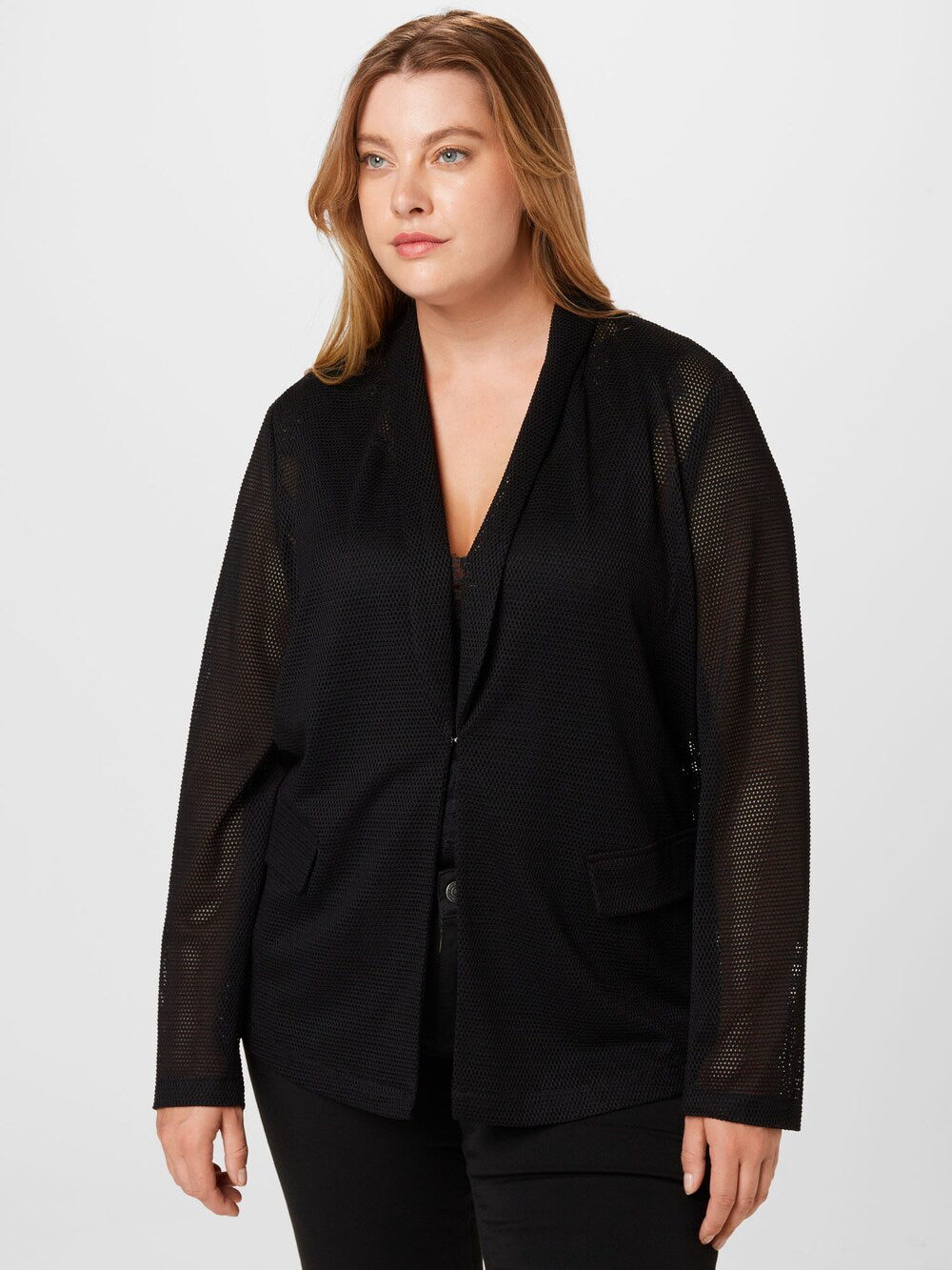 Blazer Persona by Marina Rinaldi OSTUNI, black