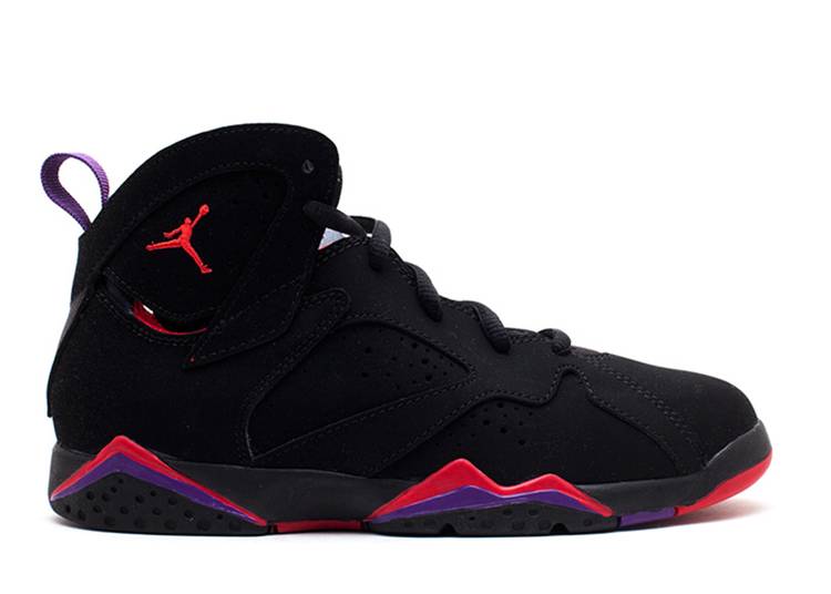 AIR JORDAN 7 RETRO PS 'RAPTOR' sneakers, black