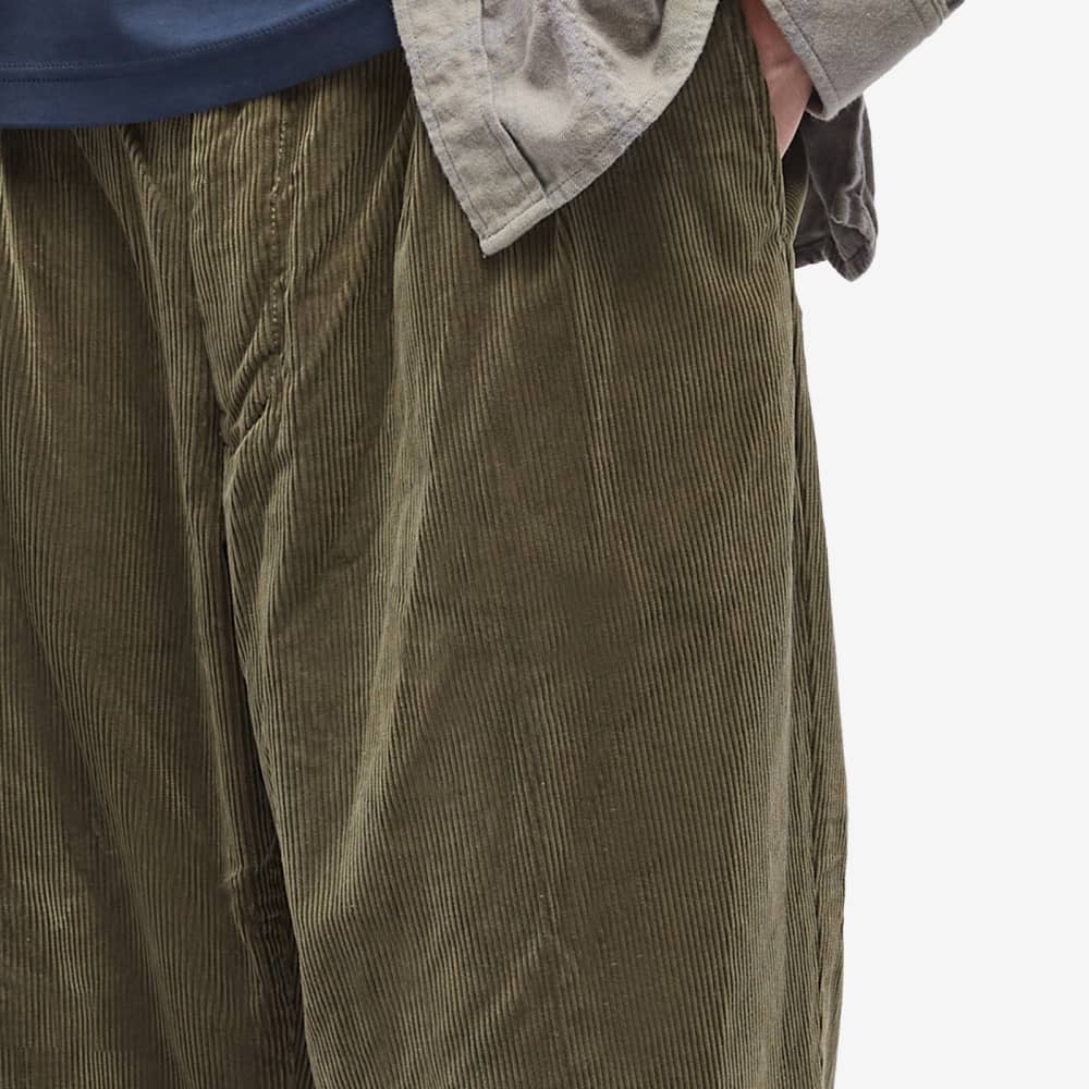 Beams Plus Corduroy Pants with 2 Pleats