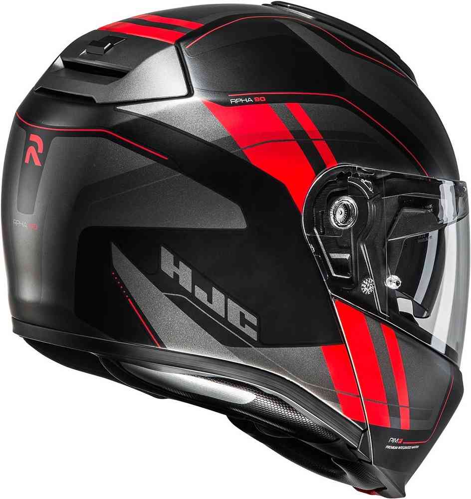 RPHA 90 Tanisk Helmet HJC, matte black/red