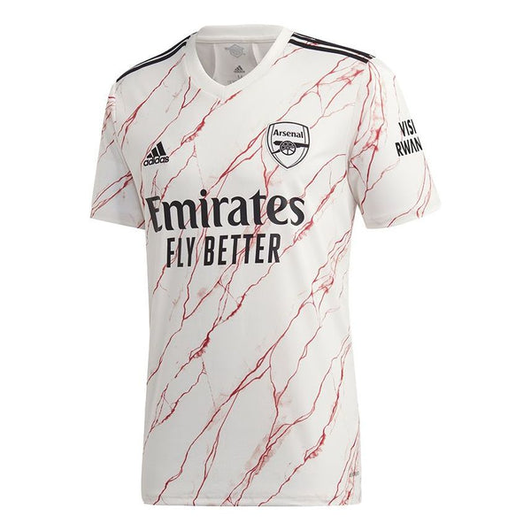 adidas Arsenal Away Fan Edition Casual Sports Jersey Short Sleeve White