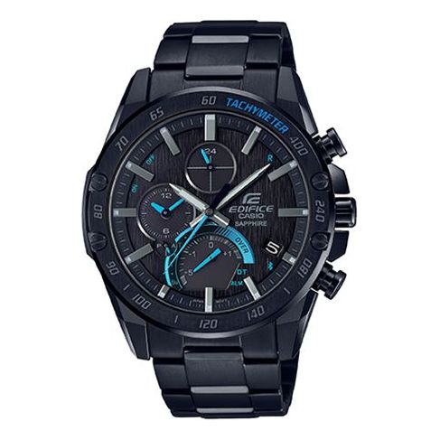 Watch CASIO EDIFICE Series Quartz Mens Black Analog, black