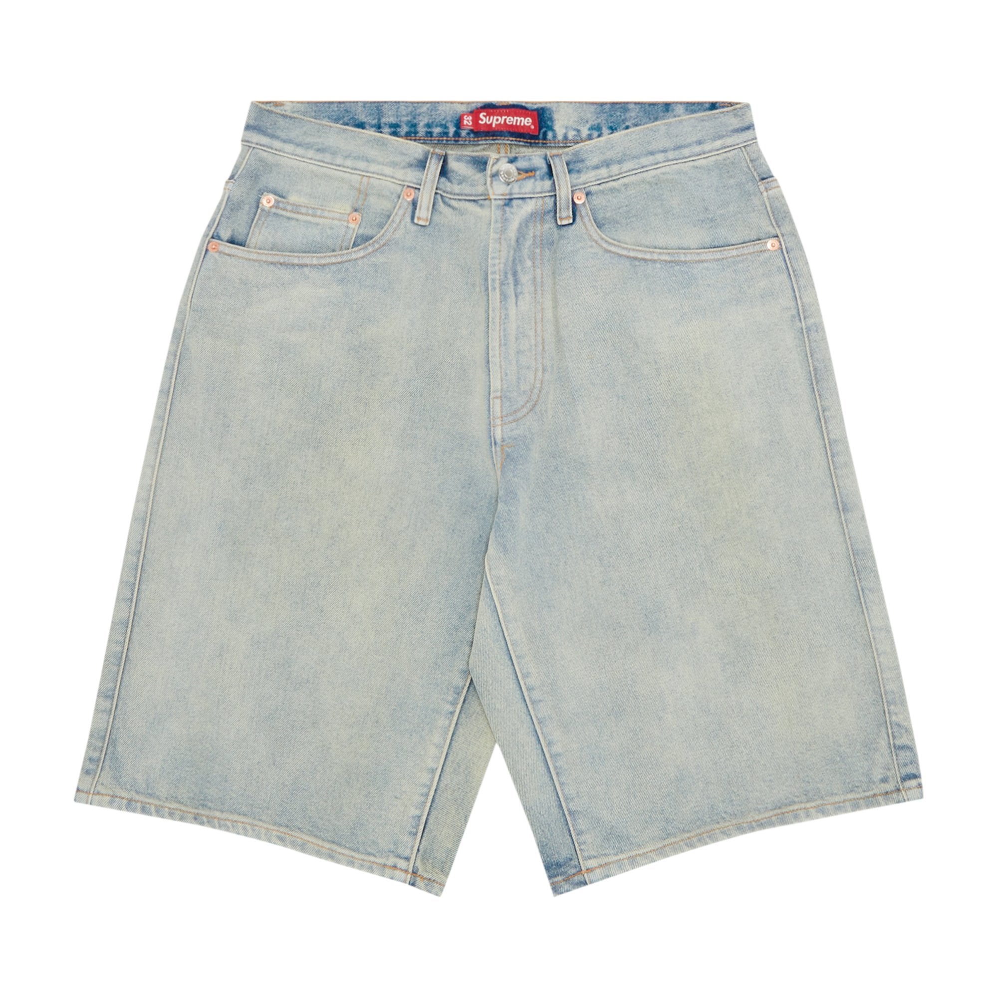 Supreme Baggy Dirty Indigo Denim Shorts