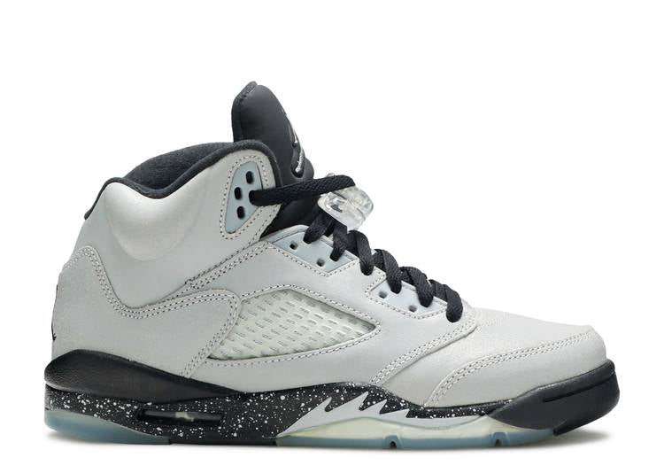 حذاء رياضي AIR JORDAN 5 RETRO GS 'WOLF GRAY'، رمادي