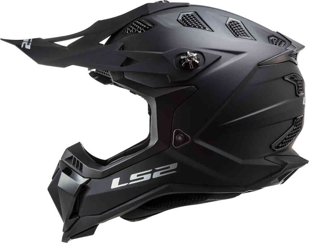 MX700 Subverter Evo II LS2 Hard Motocross Helmet, Black Matt