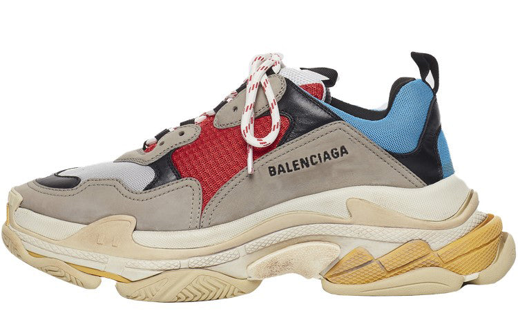 حذاء رياضي Balenciaga Triple S 'Blue Red' 2018